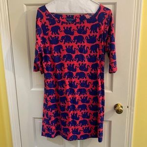 Lilly Pulitzer Elephant Cotton Dress